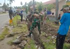 Babinsa dan Warga Panyampa Kompak Bersihkan Drainase, Cegah Genangan dan Penyakit