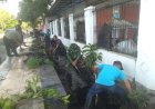 Babinsa dan Warga Madatte Kompak Bersihkan Drainase, Cegah Banjir dan Penyakit