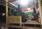 Babinsa Campalagian Intensifkan Patroli dan Siskamling Bersama Warga di Pappang
